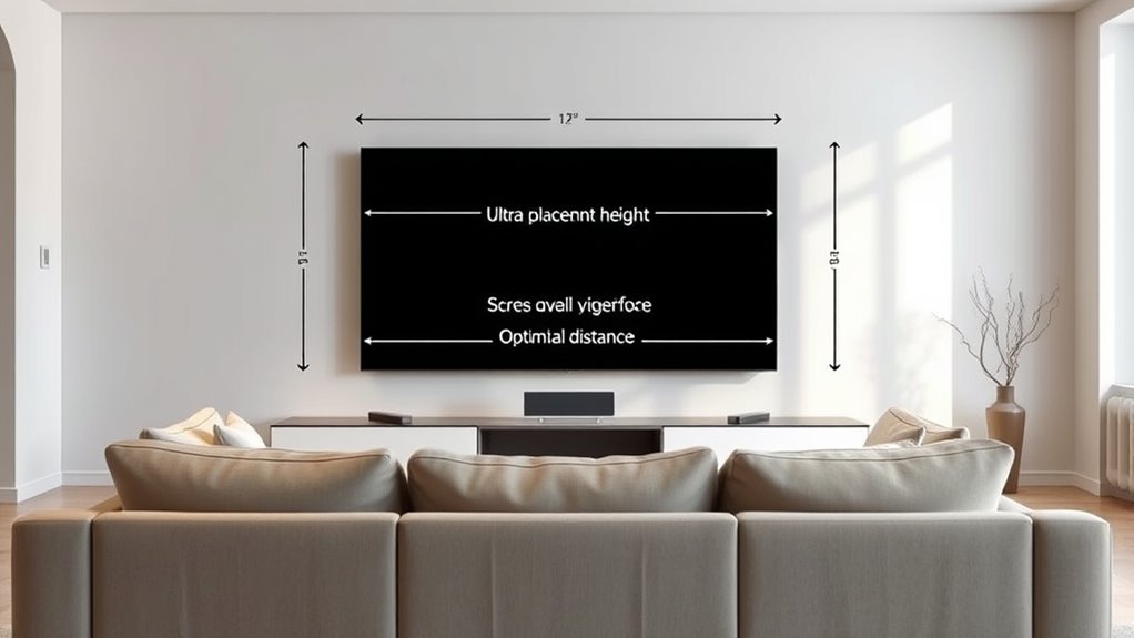 optimal tv placement guidelines
