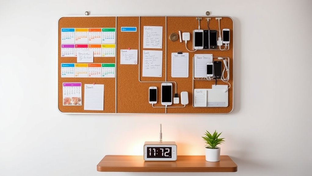 organized family tech hub