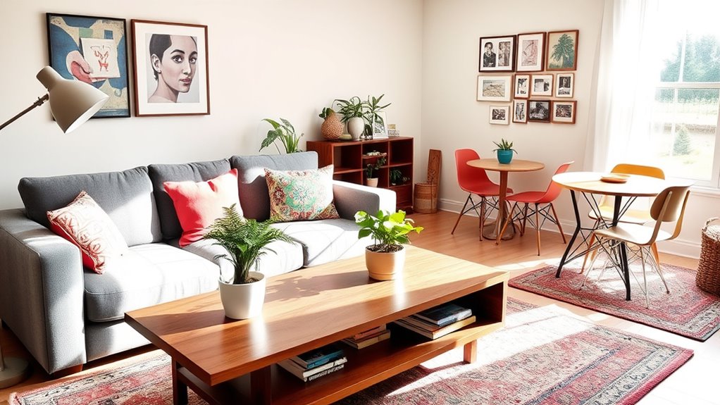 personalize with art and plants