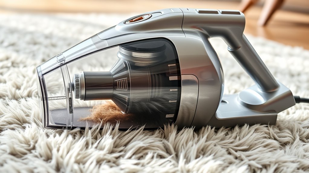 pet hair vacuum features