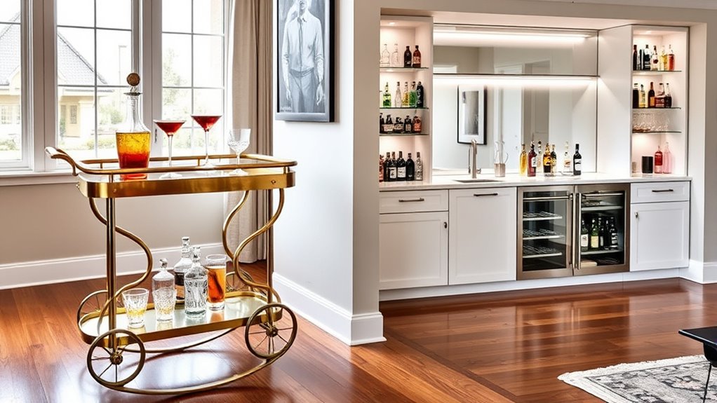 portable adaptable entertaining solution