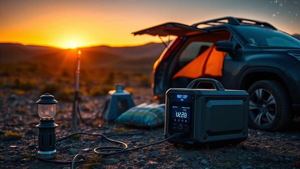 power needs and recharging options