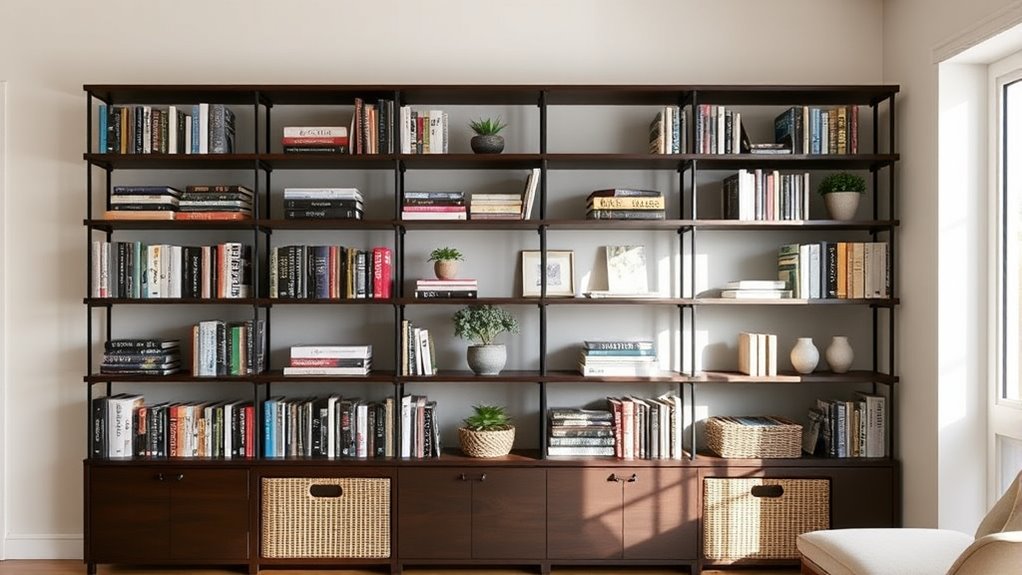 practical bookcase design