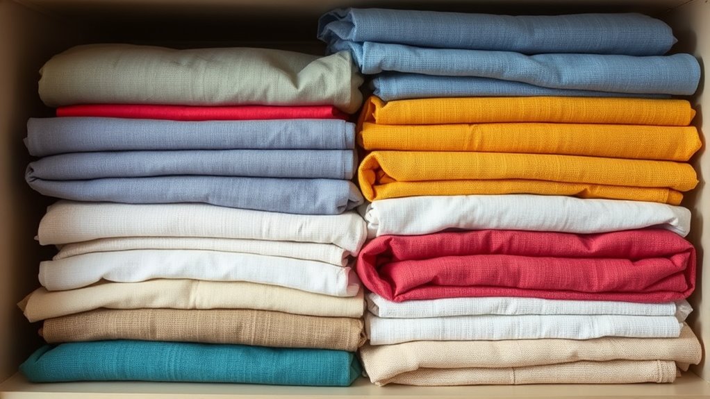 proper fabric storage and care