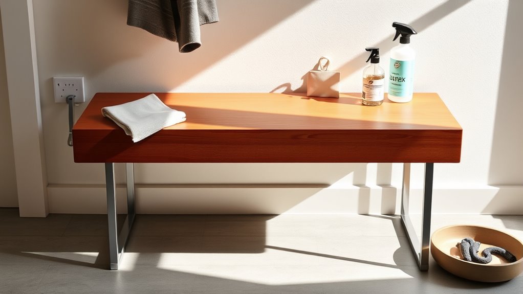 regular cleaning maintains durability