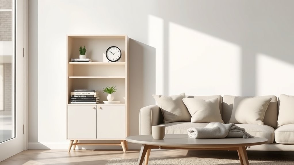 regular clutter management and mindful shopping