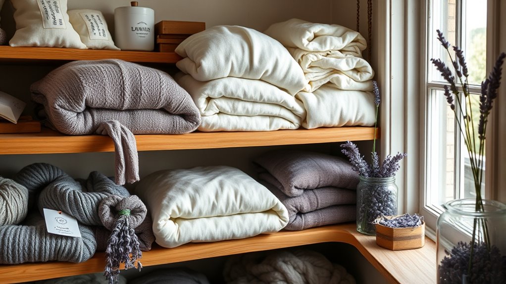 safe wool storage environment