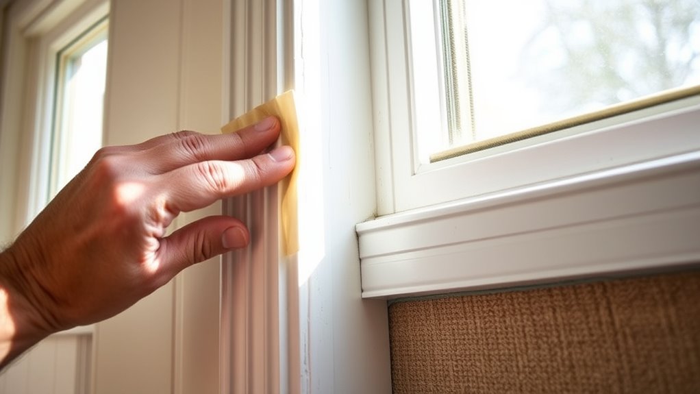 seal gaps for energy efficiency