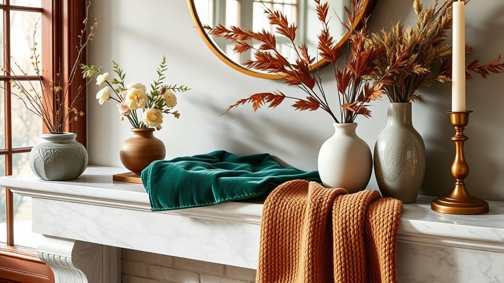 seasonal mantel styling tips