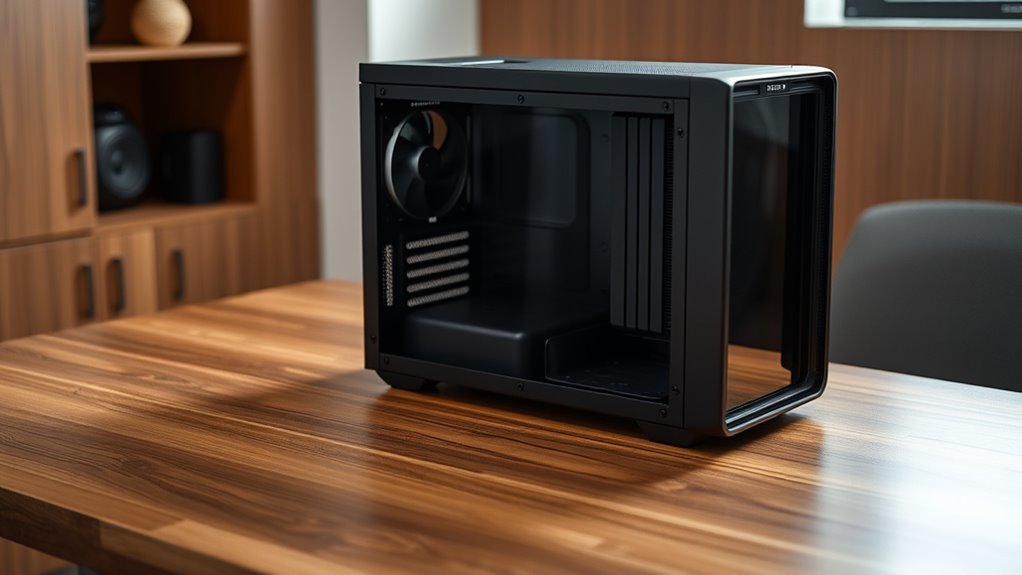 silent soundproof pc cases