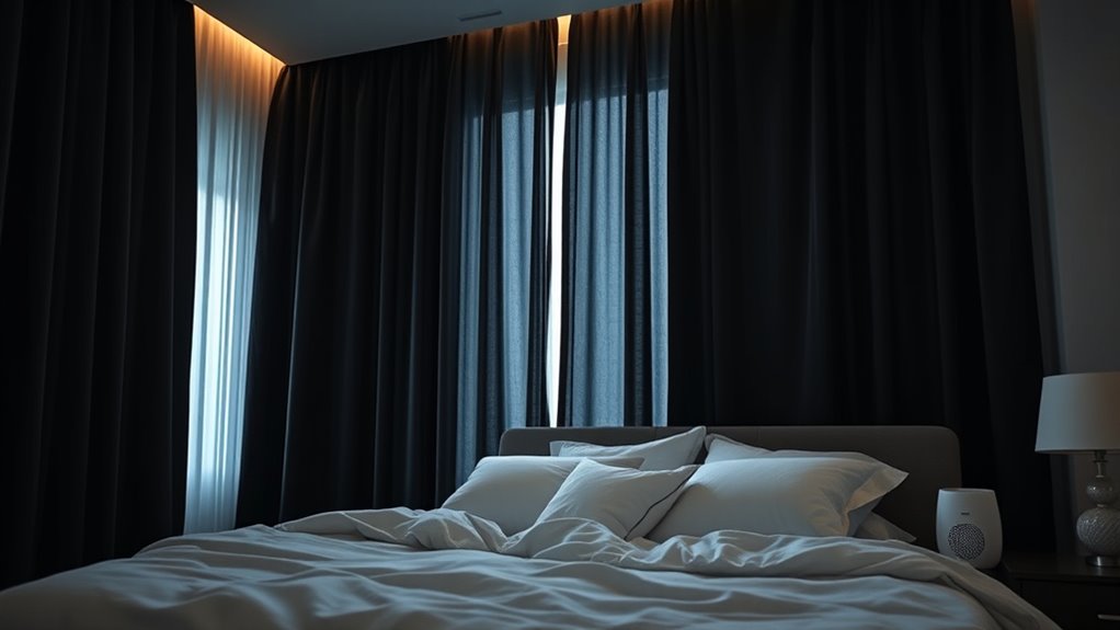 sleep enhancing curtain features