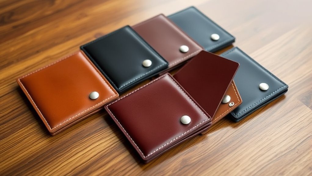 slim rfid blocking wallets