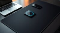 smart desk mats with wireless charging