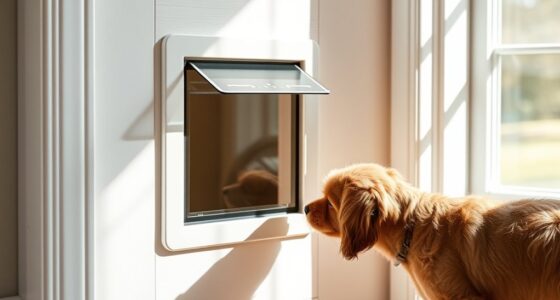 smart microchip pet doors