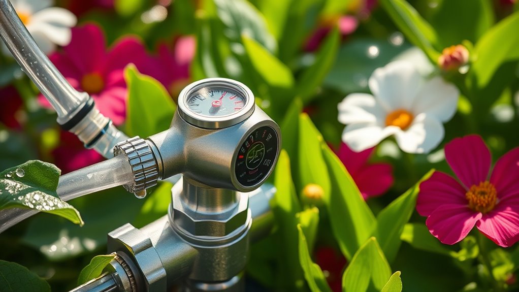 smart sprinkler flow meters
