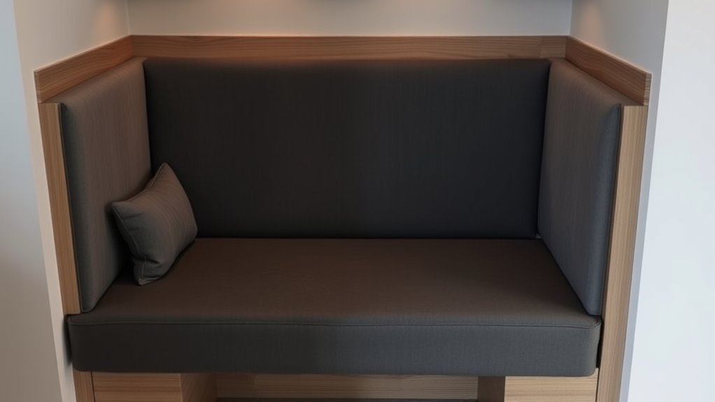 space saving but maintenance heavy