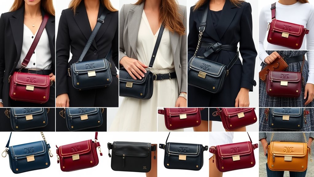 stylish crossbody belt bags