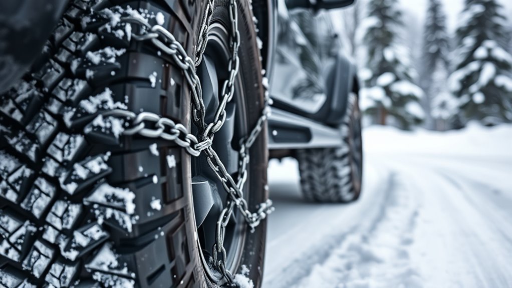 suv truck tire chain factors
