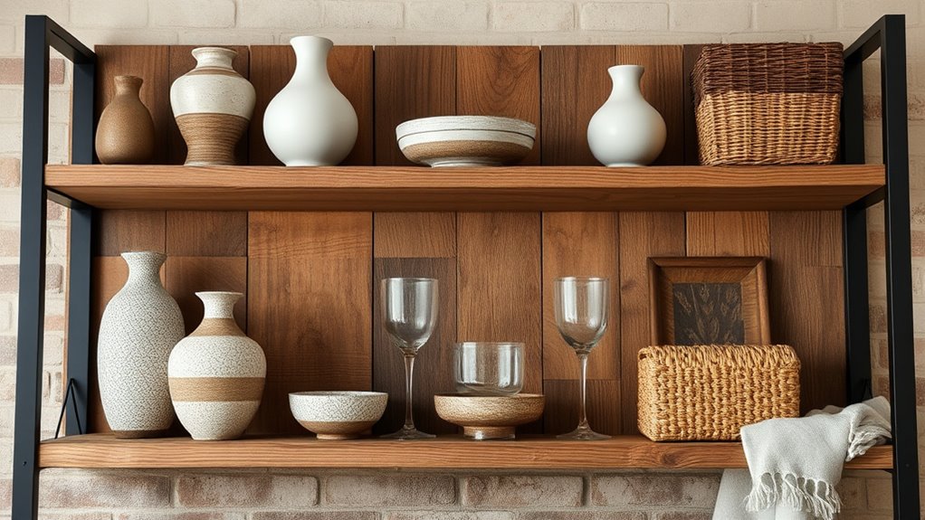 textural and material contrast