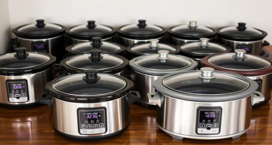 top locking slow cookers