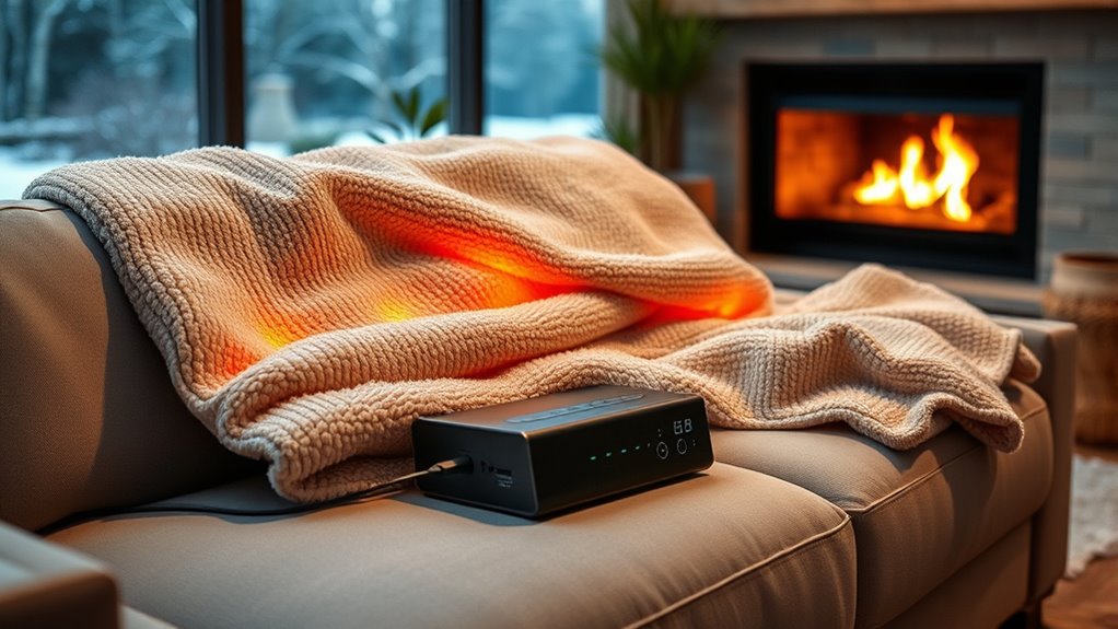 top power ready heated blankets