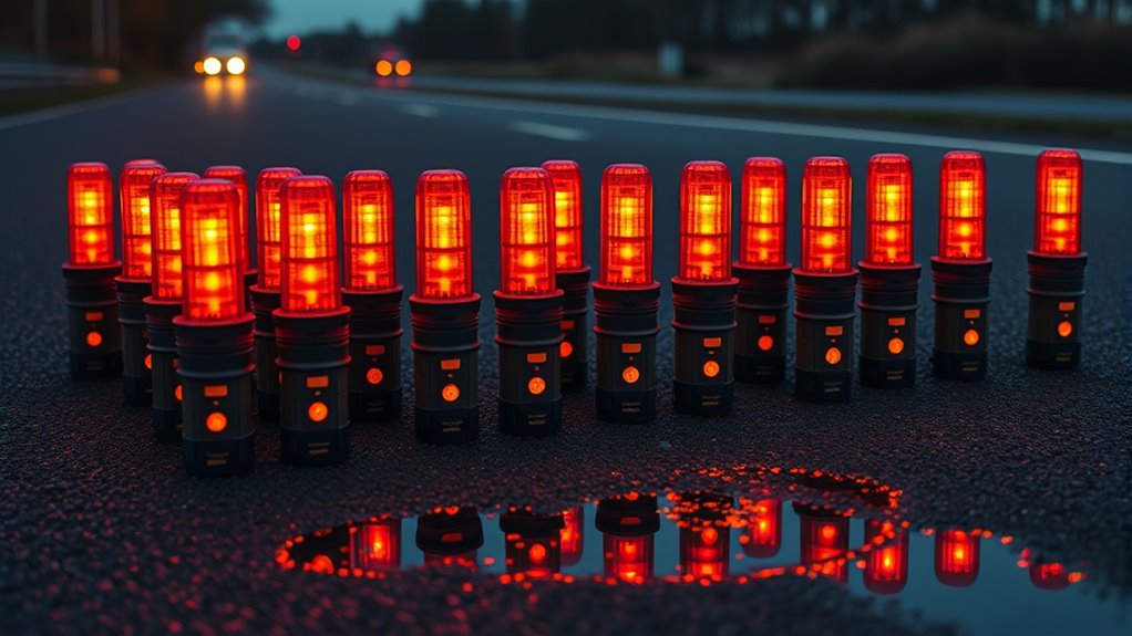 top rechargeable road flares
