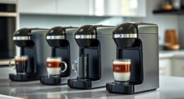 top single serve coffee with frother