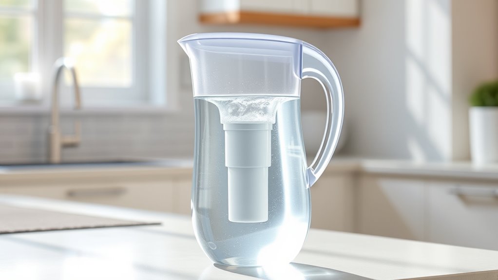 top water filter pitchers