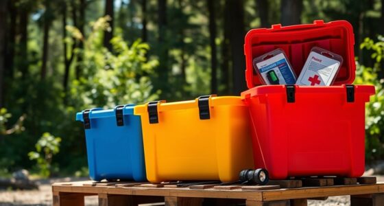 top waterproof emergency storage bins