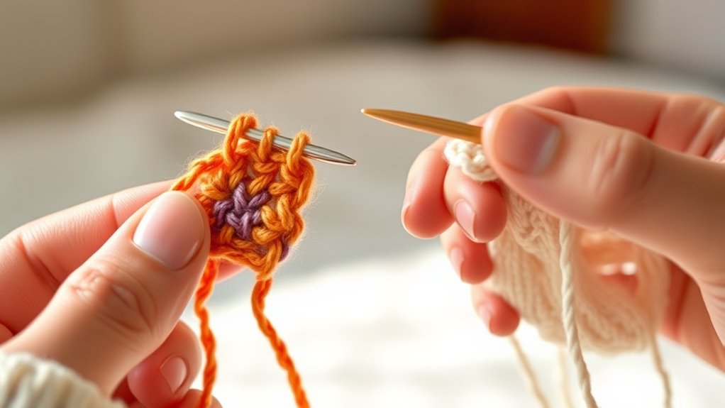 troubleshooting crochet and knitting