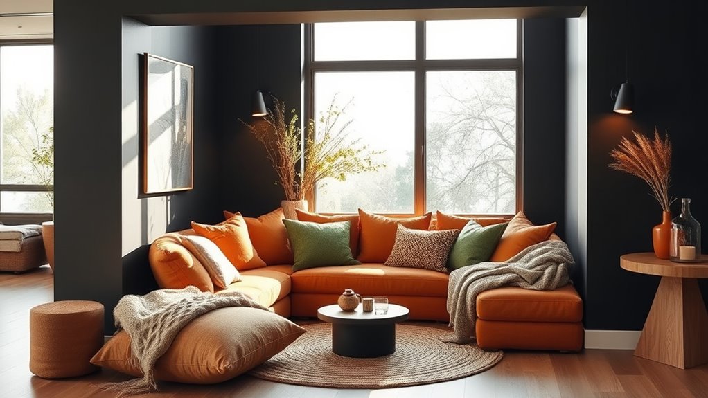 warm textured cozy environment