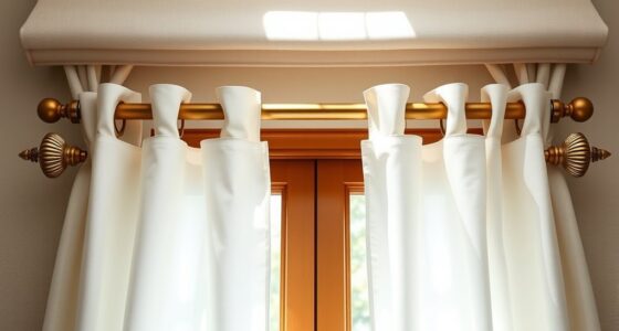 window curtain hardware components