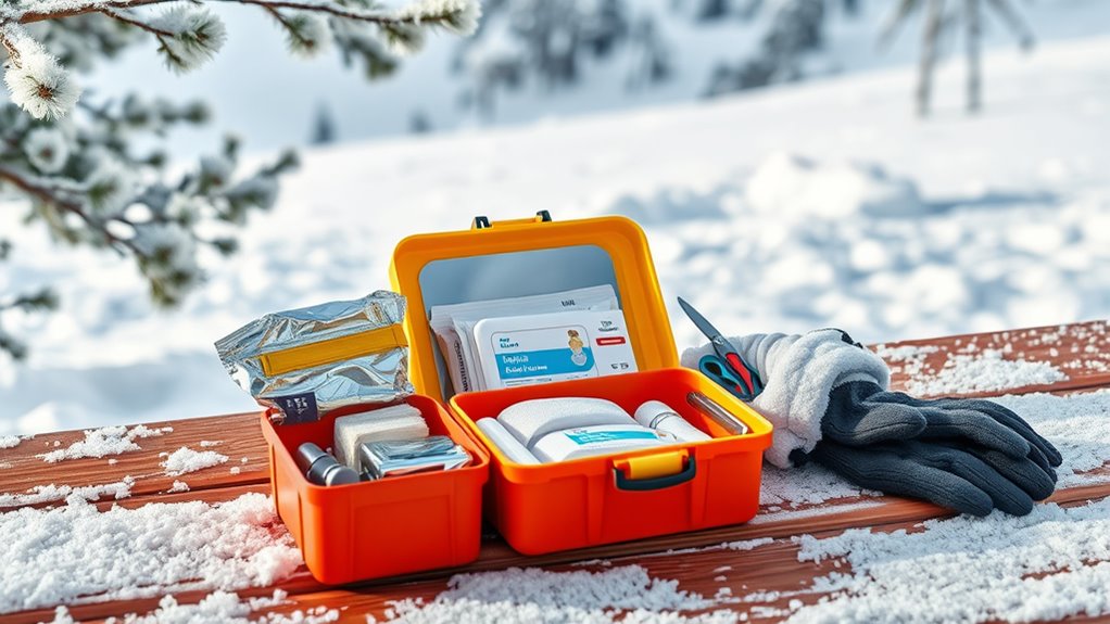winter travel first aid essentials