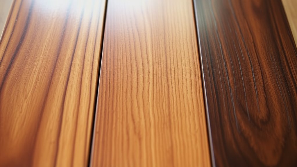wood finish characteristics explained