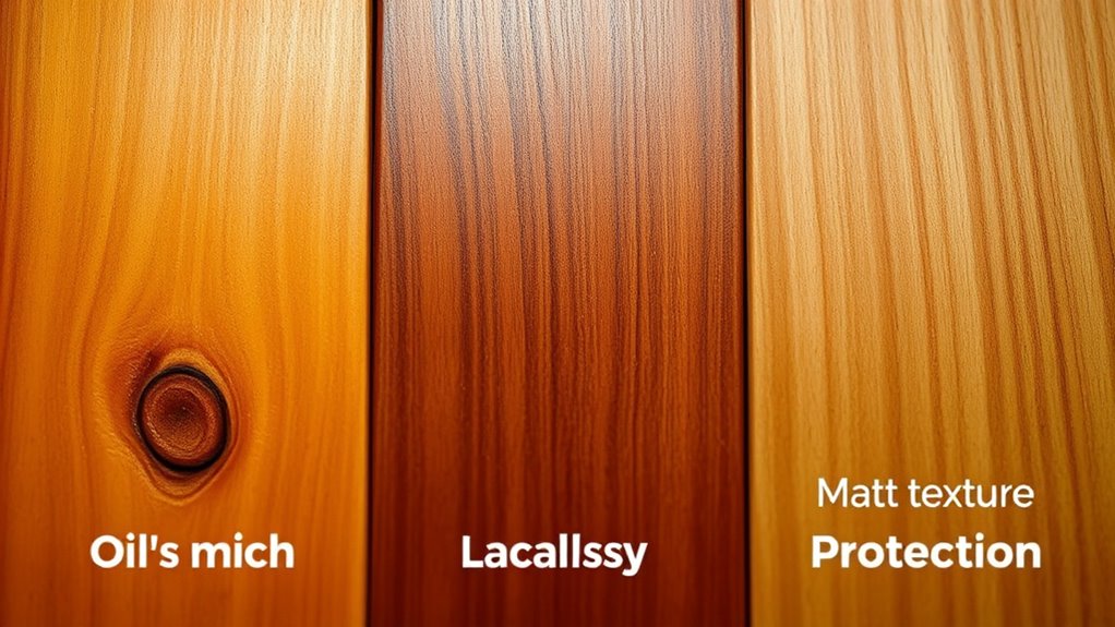 wood finish durability comparison