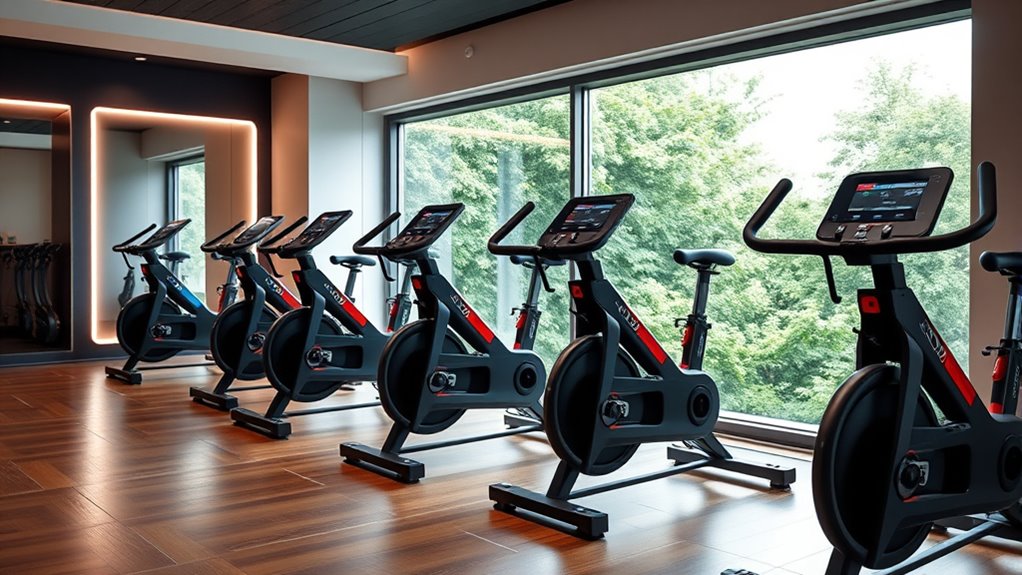 adjustable space efficient fitness equipment