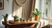 boho desk decor ideas