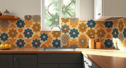boho peel and stick backsplashes