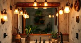 boho vanity lighting ideas
