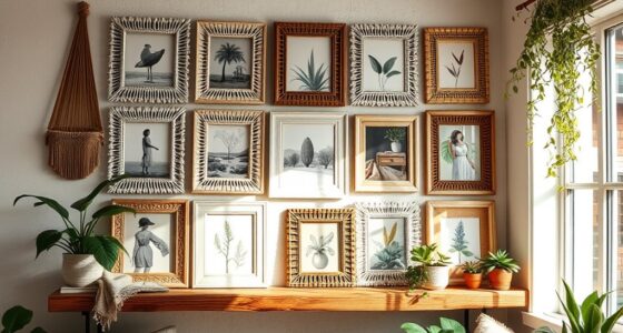 charming boho frame selection