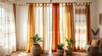 chic boho curtain selections