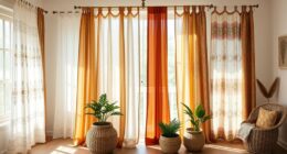 chic boho curtain selections