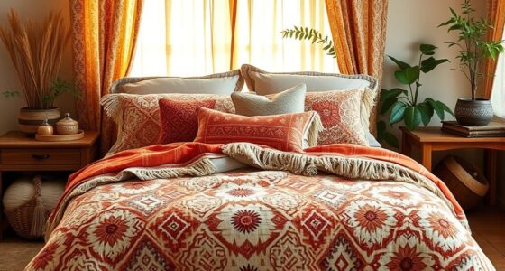 chic boho duvet sets