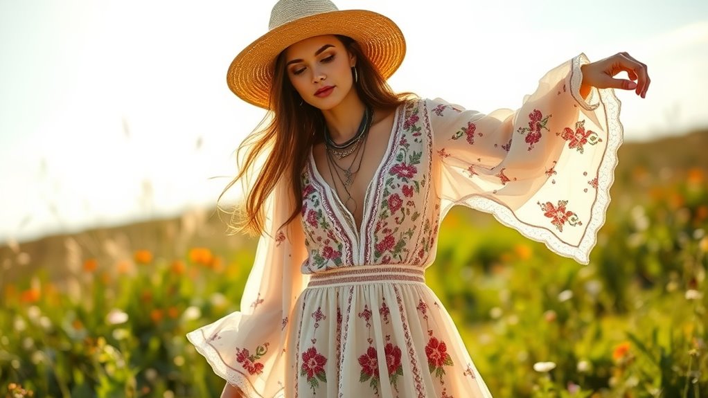 chic boho maxi dresses