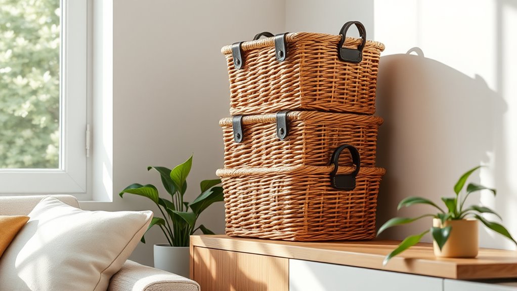 choosing durable wicker baskets