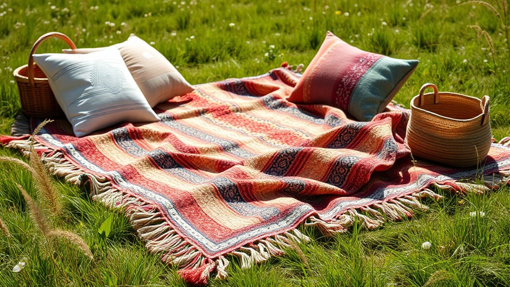 comfortable durable outdoor blanket