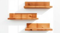 eco friendly reclaimed wood shelves