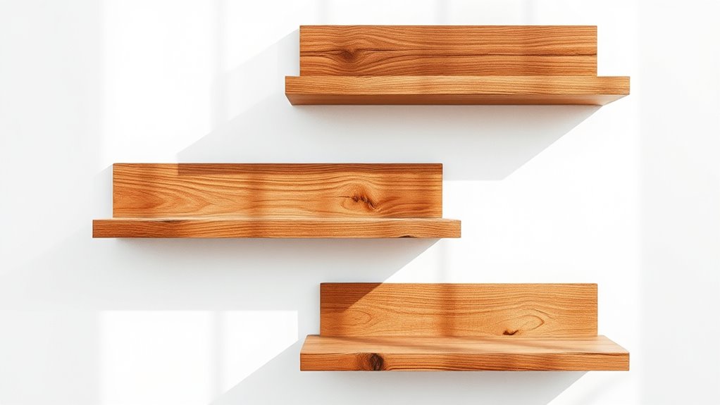 eco friendly reclaimed wood shelves