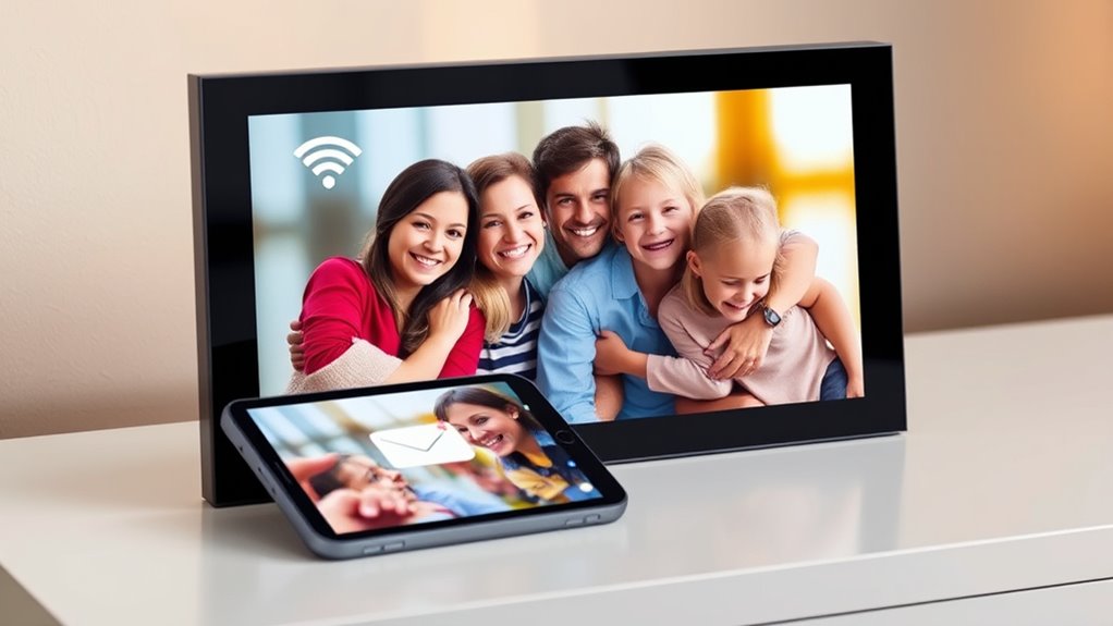 email photo sharing features