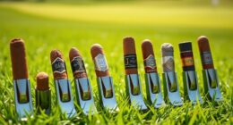 golf cigar holder clips